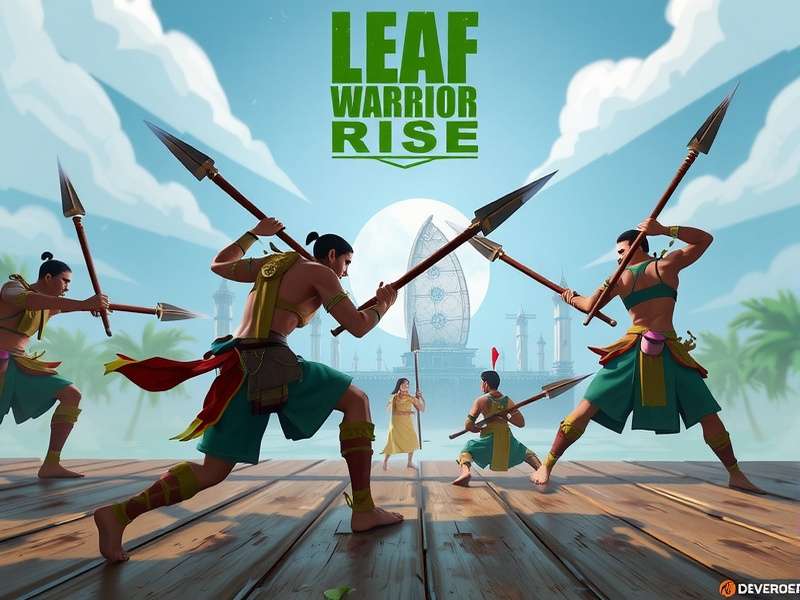 Leaf Warrior Rise Gameplay - Kalaripayattu Warrior Battling in Kerala Backwater Arena